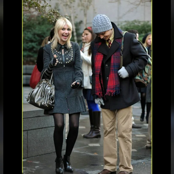 ASO Gossip Girl Jenny Humphrey Nanette Lepore Black Jacket - Picture 9 of 9